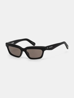 Jacquemus okulary przeciwsłoneczne SALON damskie kolor czarny JAC62C1SUN