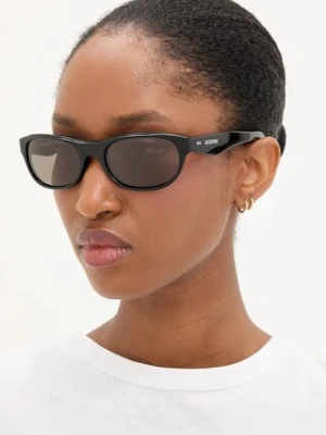 Jacquemus okulary przeciwsłoneczne SOLE damskie kolor czarny JAC63C1SUN