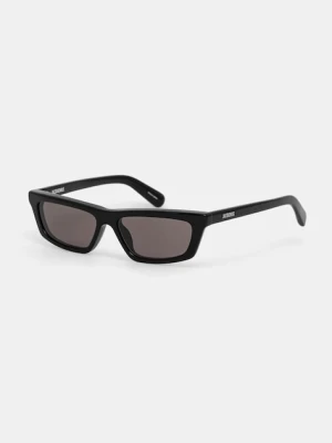 Jacquemus okulary przeciwsłoneczne TRAPEZI kolor czarny JAC136C1SUN