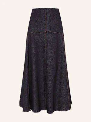 Jacquemus Spódnica Jeansowa La Jupe Triangle De-Nimes blau