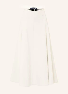 Jacquemus Spódnica La Jupe Triangle weiss