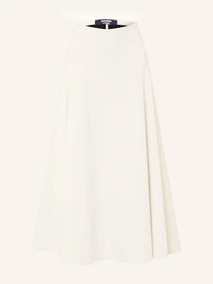 Jacquemus Spódnica La Jupe Triangle weiss