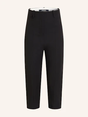 Jacquemus Spodnie 3/4 schwarz