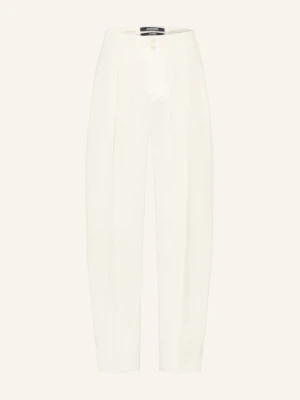 Jacquemus Spodnie Le Pantalon Moisson Regular Fit weiss
