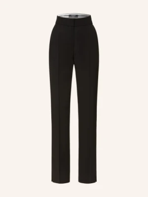 Jacquemus Spodnie Le Pantalon Tibau Z Lampasami schwarz