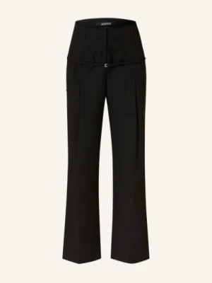 Jacquemus Spodnie Marlena Le Pantalon Criollo schwarz