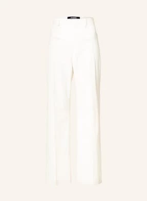 Jacquemus Spodnie Marlena Le Pantalon Sauge weiss