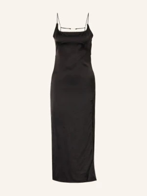 Jacquemus Sukienka Satynowa La Robe Notte schwarz