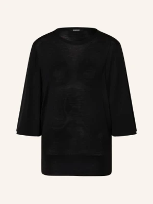 Jacquemus Sweter La Maille Mananco Z Rękawami 3/4 schwarz