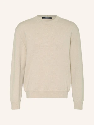 Jacquemus Sweter La Maille Moulin beige