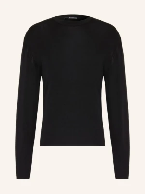 Jacquemus Sweter La Maille Romarin Z Wełny Merynosowej schwarz