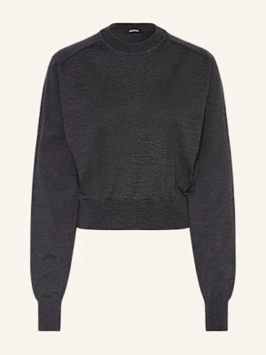 Jacquemus Sweter Le Sweater Brode grau