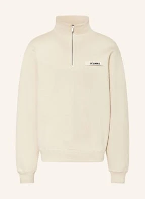 Jacquemus Sweter Typu Troyer Le Camionneur Gros Grain beige