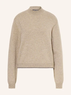 Jacquemus Sweter Z Kaszmiru La Maille Cachemire beige