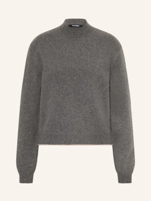Jacquemus Sweter Z Kaszmiru La Maille Cachemire grau