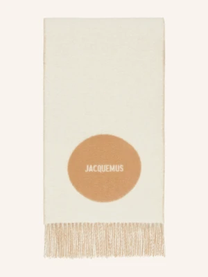 Jacquemus Szal Le Charpe Rond Carre beige