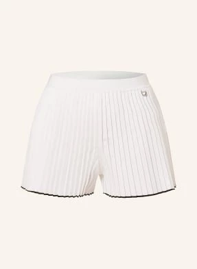 Jacquemus Szorty Z Dżerseju Le Short Maille Plissé Z Plisami weiss