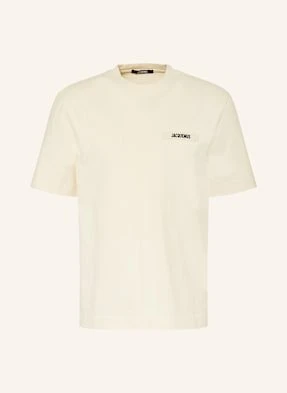 Jacquemus T-Shirt Le Tshirt Gros Grain beige