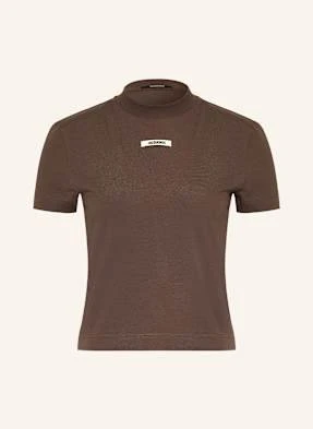 Jacquemus T-Shirt Le Tshirt Gros Grain braun