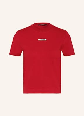 Jacquemus T-Shirt Le Tshirt Gros Grain rot