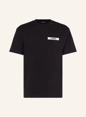 Jacquemus T-Shirt Le Tshirt Gros Grain schwarz