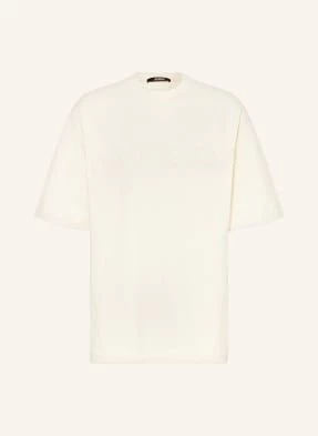 Jacquemus T-Shirt Le Tshirt Typo beige