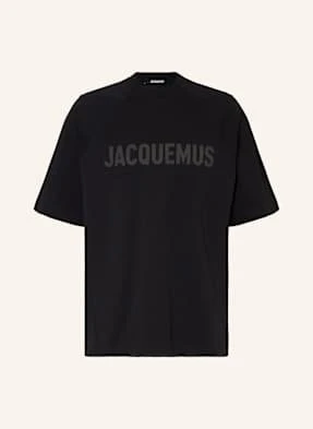 Jacquemus T-Shirt Le Tshirt Typo schwarz