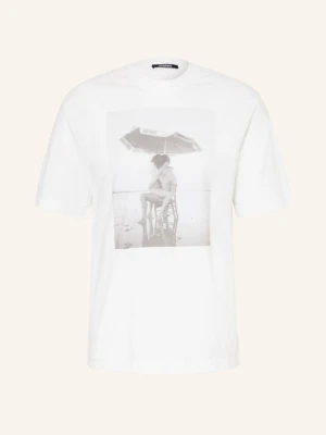 Jacquemus T-Shirt Z Limitowanej Serii Tshirt Campagne weiss