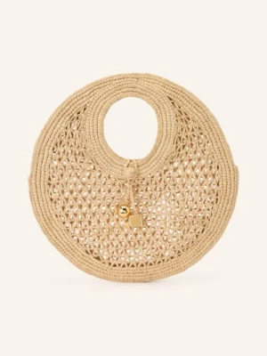 Jacquemus Torba Na Zakupy Le Petit Rond Spiaggia beige