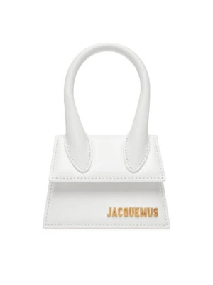 JACQUEMUS Torebka Le Chiquito 21H213BA001-3000 Biały