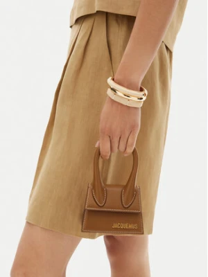 JACQUEMUS Torebka Le Chiquito 22H213BA001-3072 Brązowy