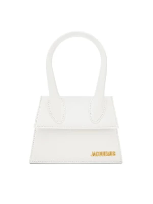 JACQUEMUS Torebka Le Chiquito Moyen 213BA002-3000 Biały