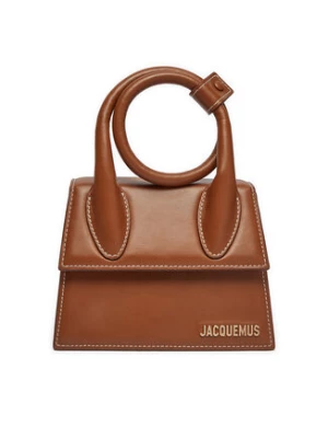 JACQUEMUS Torebka Le Chiquito Noeud 213BA005-3072 Brązowy