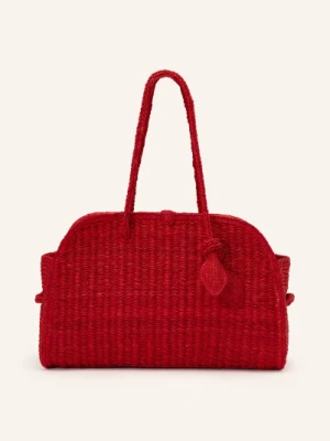 Jacquemus Torebka Le Turismo Raphia rot