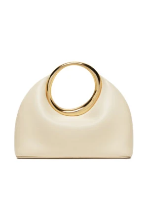 JACQUEMUS Torebka Mini ring handbag 241BA395 Écru