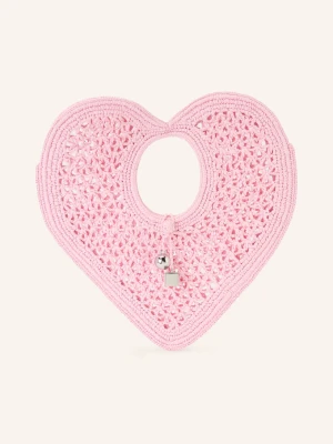Jacquemus Torebka Na Ramię Le Spiaggia Coeur rosa różowy