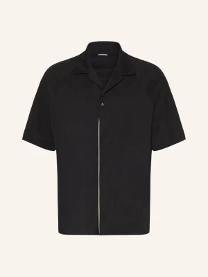Jacquemus Wzorzysta Koszula La Chemise Jean Atelier Comfort Fit schwarz CZARNY