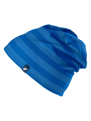 JAKO-O Dwustronna czapka beanie w kolorze niebieskim rozmiar: 42-44 cm