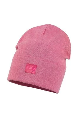Jamiks czapka bawełniana dziecięca VITORIA kolor różowy z cienkiej dzianiny bawełniana