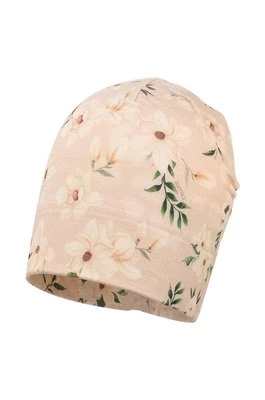 Jamiks czapka dziecięca TORIL kolor różowy z cienkiej dzianiny