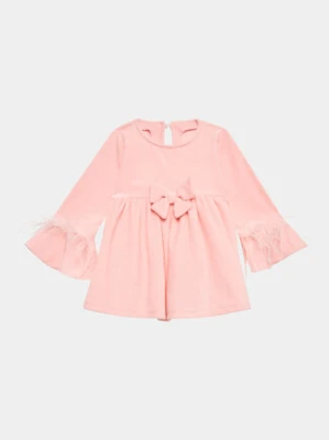 Jamiks Sukienka elegancka Roseline JZG248 Różowy Regular Fit