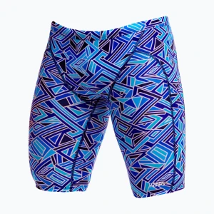 Jammery pływackie męskie Funky Trunks Training Jammers blue bits