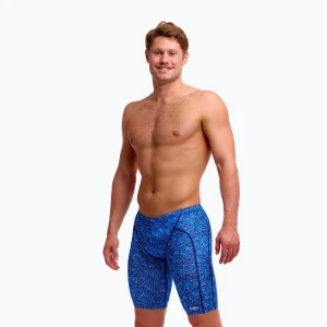 Jammery pływackie męskie Funky Trunks Training Jammers pebble beach Niebieski