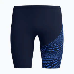 Jammery pływackie męskie Speedo Medley Logo Jammer navy/cobalt pop Granatowy