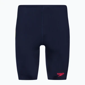 Jammery pływackie męskie Speedo Tech Panel Jammer navy/orange