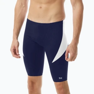 Jammery pływackie męskie TYR Durafast Elite Curve Splice Hexa Jammer navy/white