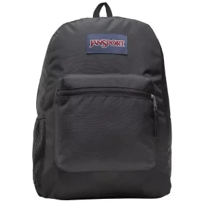 JanSport Cross Town Backpack EK0A5BAIN55, Unisex, Czarne, plecaki, poliester, rozmiar: One size
