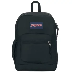 JanSport Cross Town Plus Backpack EK0A5BLBN55, Unisex, Czarne, plecaki, poliester, rozmiar: One size