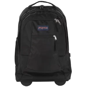 JanSport Driver 8 Backpack Bag EK0A5BALN55, Unisex, Czarne, plecaki, poliester, rozmiar: One size