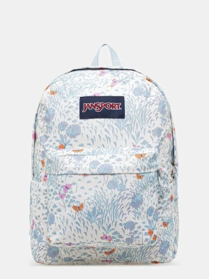 Jansport plecak kolor beżowy duży wzorzysty EK0A5BAG0W5